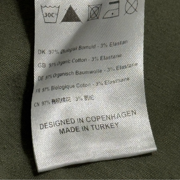 Les Deux Pascal Shirt Jacket Shacket - Lichen Green Men’s Size L Runs Small - Picture 9 of 9